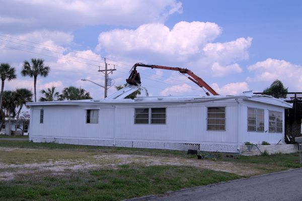 Mobile Home Demolition in Lebanon