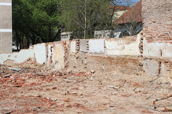 Brick Wall Demolition in Lebanon