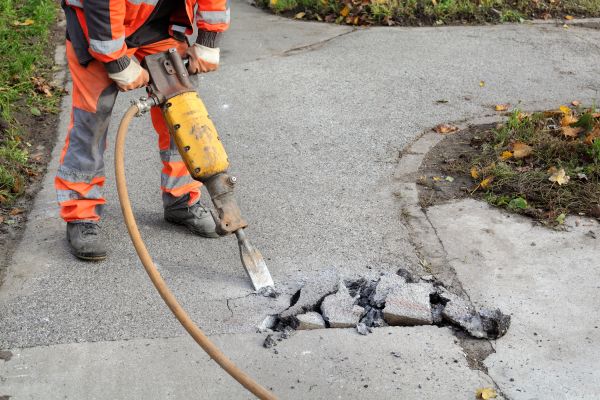 Concrete Sidewalk Removal in Lebanon