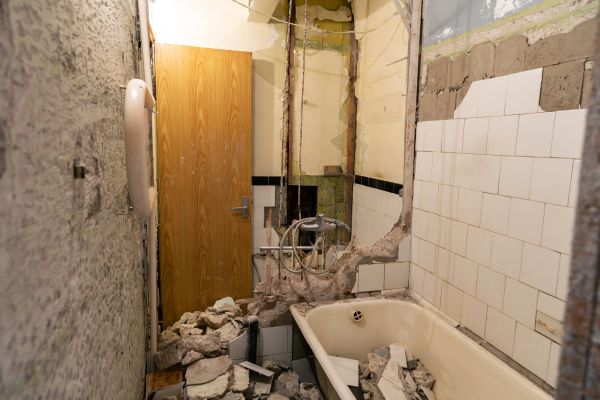 Shower Tile Demolition in Lebanon