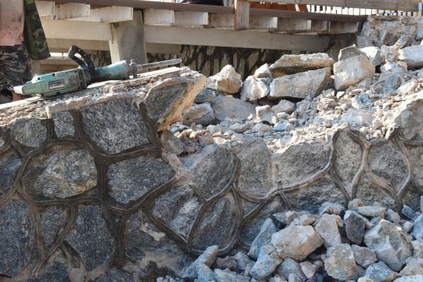 Retaining Wall Demolition in Lebanon